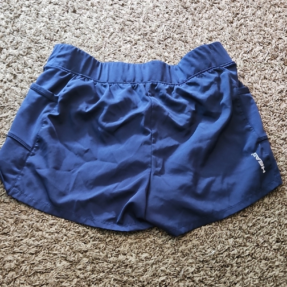 Head Blue Athletic Shorts Lightweight Performance